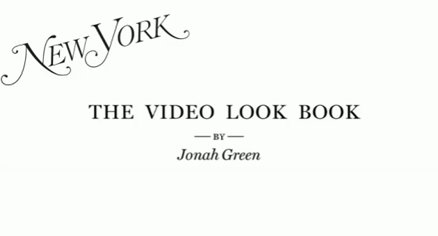 NEW YORK MAGAZINE: THE VIDEO LOOK BOOK Series