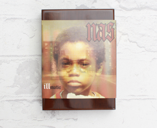 Nas Illmatic Gold Disc CD in Cherrywood Box is a must have