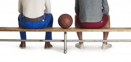 Dockers Game Day Khaki Bench Shot